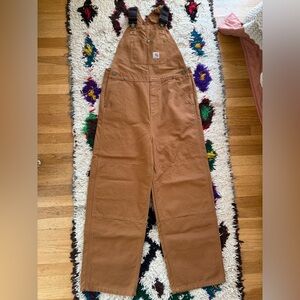 Carhartt Tan Duck Overalls